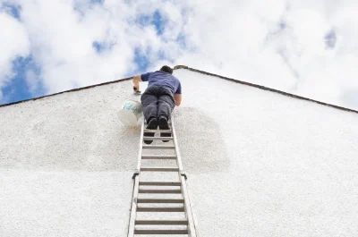 Peinture extérieure à Hourges — façades et ravalement